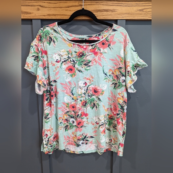 Ruff Hewn Floral T-Shirt - Picture 1 of 1
